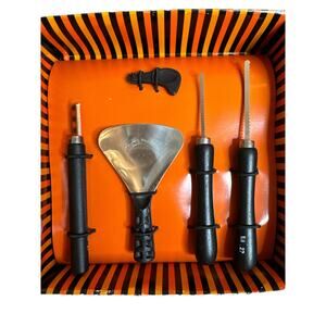 Vintage Crate & Barrel Pumpkin Carving Kit Halloween Harvest Fall